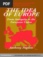 Anthony Pagden 2002 The Idea of Europe From Antiquity and The EU