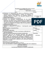 1planificación Formación Civica y Etica VBLOQUE Quinto Grado