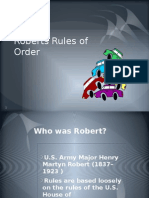 Roberts Rules of Order