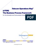 Enhanced Telecom Operations Map (ETOM)