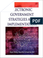 Eletronic Government Strategies and Implementation PDF