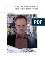 Interviewing The Interviewer - HANS ULRICH OBRIST