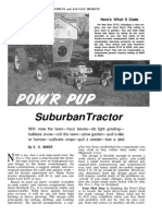 Garden Tractor Plans PDF