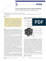 Low-K Periodic Mesoporous Organosilica With Air Walls: POSS-PMO