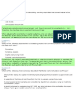 Risk Analysis in Capital Investment Done