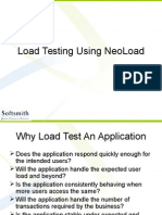 Load Testing Using Neoload