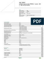 Product Data Sheet: Modular Surge Arrester iPRD40r - 3 Poles - 460 V - With Remote Transfer