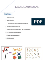 Curiosidades Matemáticas Final de Curso