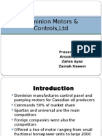 Dominion Motors & Controls, LTD