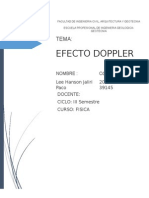 Efecto Doppler