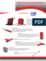 Fire Fighting Equipment: Bag Extinguisher