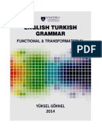 Contrastive English and Turkish Grammar, Yuksel Goknel