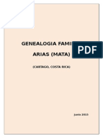 GENEALOGIA ARIAS (Mata) de Cartago.