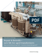 Repair & Retrofit - New Life For Aged Transformers