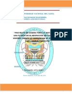 Factibilidad de Proyecto - Conserva de Níspero