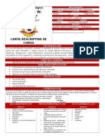 Carta Descriptica Derecho Mercantil y Laboral 6to. Administración