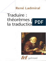 Traduire - Jean Rene Ladmiral