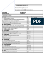 3A Hand Sewing Machine Check List 2009