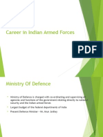 Career in Indian Armed Forces