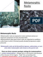 6 - Metamorphic Rocks