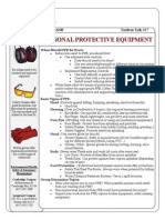 Toolbox Talks Personal Protective Equipment English PDF