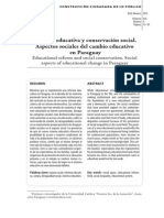 Reforma Educativa y Conservacion Social - Luis Ortiz Sandoval - Portalguarani