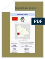 Departamento de Oruro