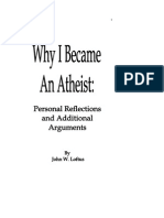 Why I Became An Atheist