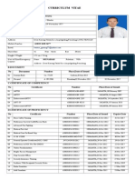 Curriculum Vitae: A.Personal Data