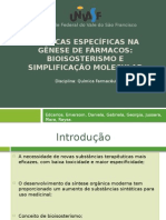 Seminário de QF I Bioisosterismo