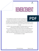 Rapport de Stage MARJANE