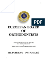 European Board OF Orthodontists: H.S. Duterloo P-G. Planché