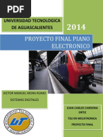 Proyecto Final Piano Electronico