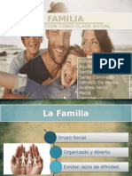 Familia y Su Posición Como Clase Social