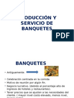 Servicio Banquetes