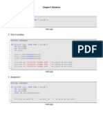 C++ Proposed Exercises (Chapter 6: The C++ Programing Language, Fourth Edition) - Solution