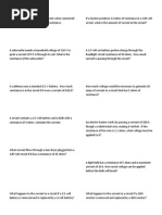 Ohms Law Worksheet