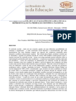 Artigo - o Curriculo Escolar e As Avaliacoes em Larga Escala