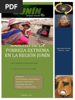 Pobreza Extrema Junin - Peru