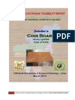 Coir Polymer Composite Board