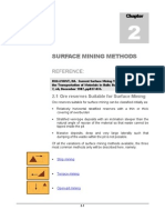 Chapter 2 - Surface Mining Methods