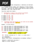 001 - Aprenda Ler e Interpretar As Tablaturas de Solos em Decimal (AULA de VIOLÃO)