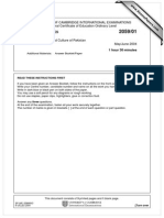 Pakistan Studies: University of Cambridge International Examinations General Certificate of Education Ordinary Level