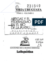 Artigas y El Federalismo en El Río de La Plata. Reyes Abadie