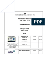 PR OPE MT 010 Canalización Eléctrica