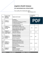 PESIT Bangalore South Campus: 10Cs34: Discrete Mathematical Structures Faculty