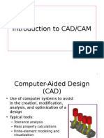 Introduction To CAD/CAM