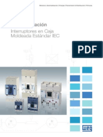 WEG Dwa y DWB Interruptores en Caja Moldeada Estandar Iec 50040542 Catalogo Espanol PDF