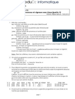 l2 Système Compte Rendu TP n6 Gestion Des Processus Et Signaux Sous Linux Partie 1