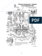 Phoenix Compressor / Gearbox Cross-Sectional View